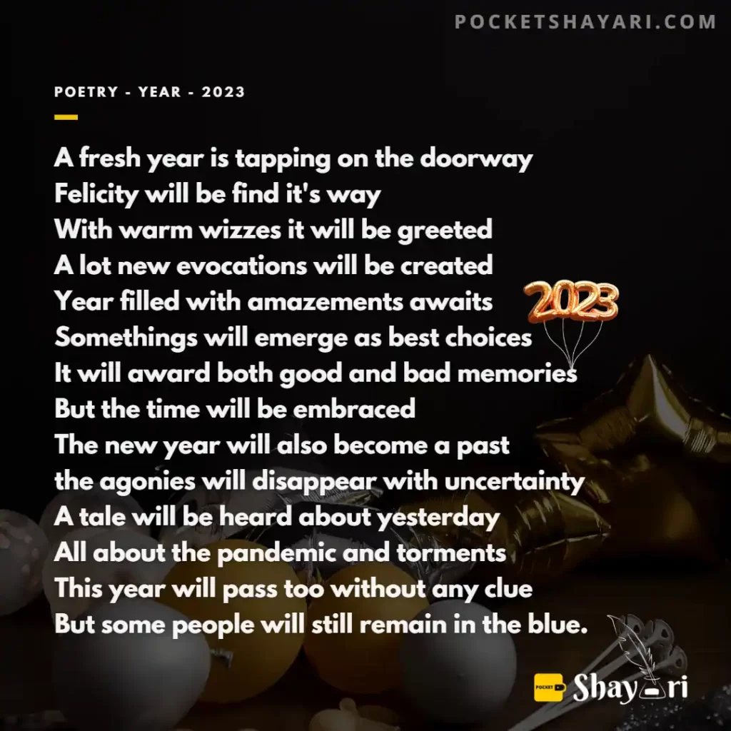 poem for new year
