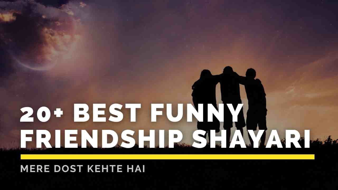 Best Funny Friendship shayari